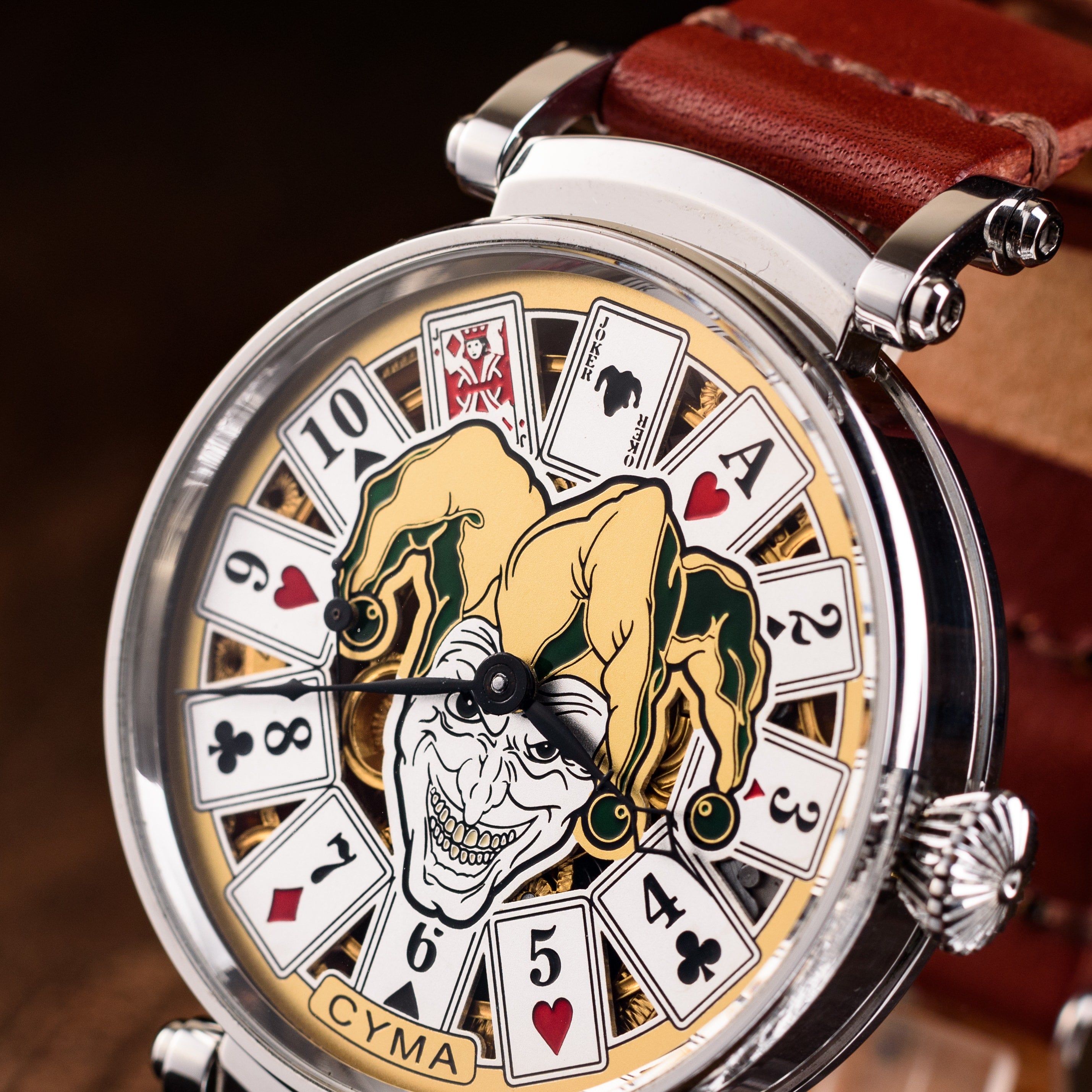 Cyma Custom Watch. Joker. Movement 1910