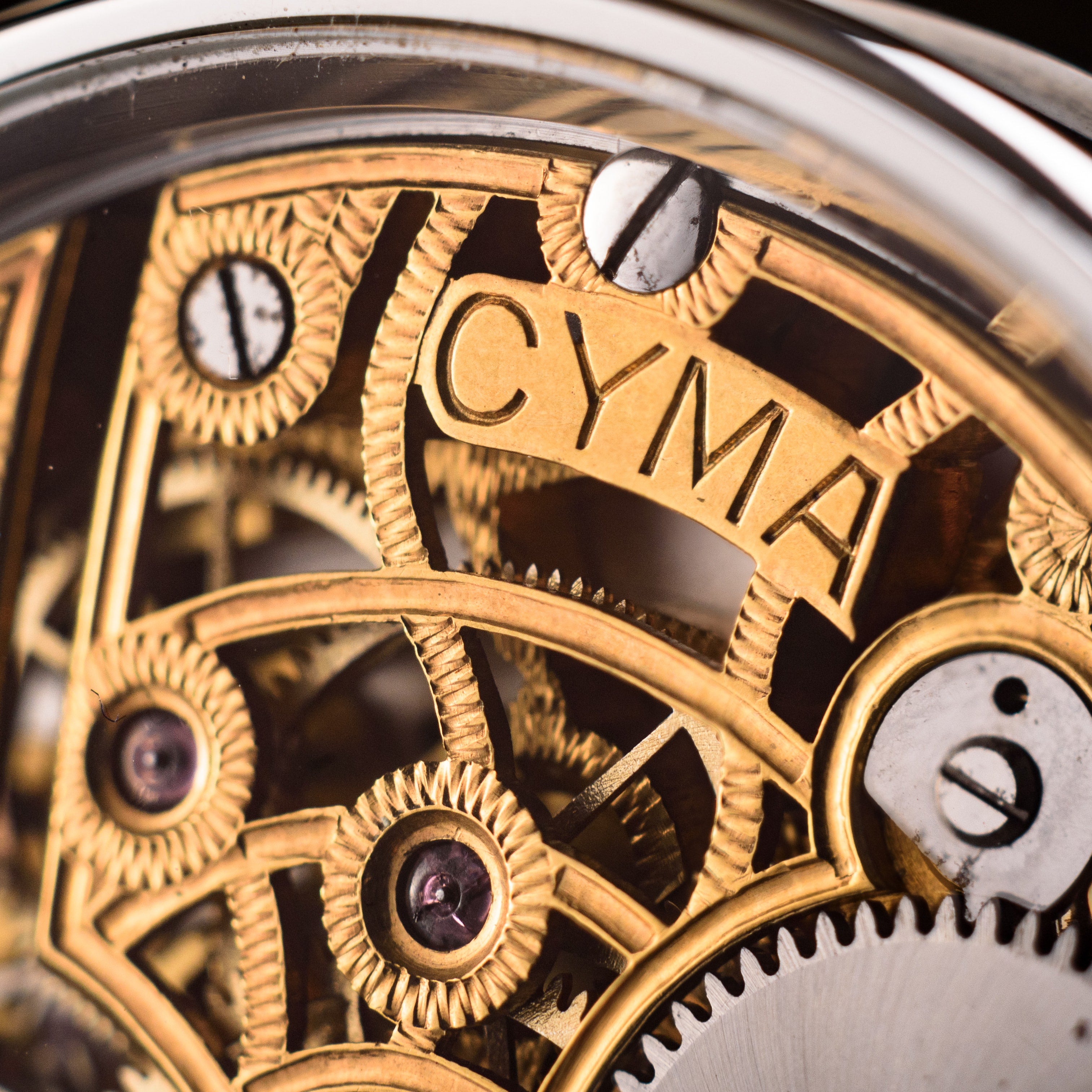 Cyma Custom Watch. Joker. Movement 1910