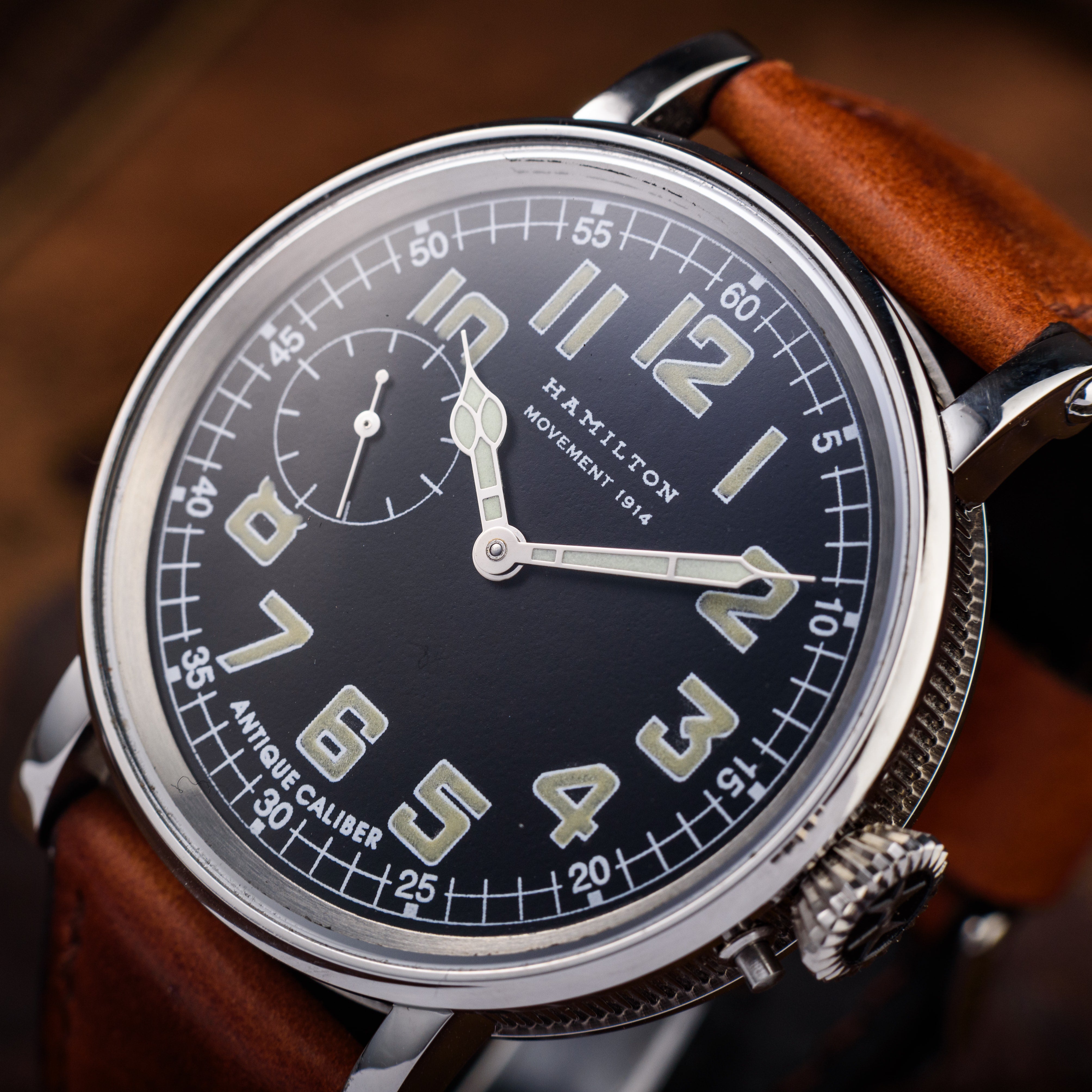 Mole. America Hamilton Watch. 1914. Movement 1918s