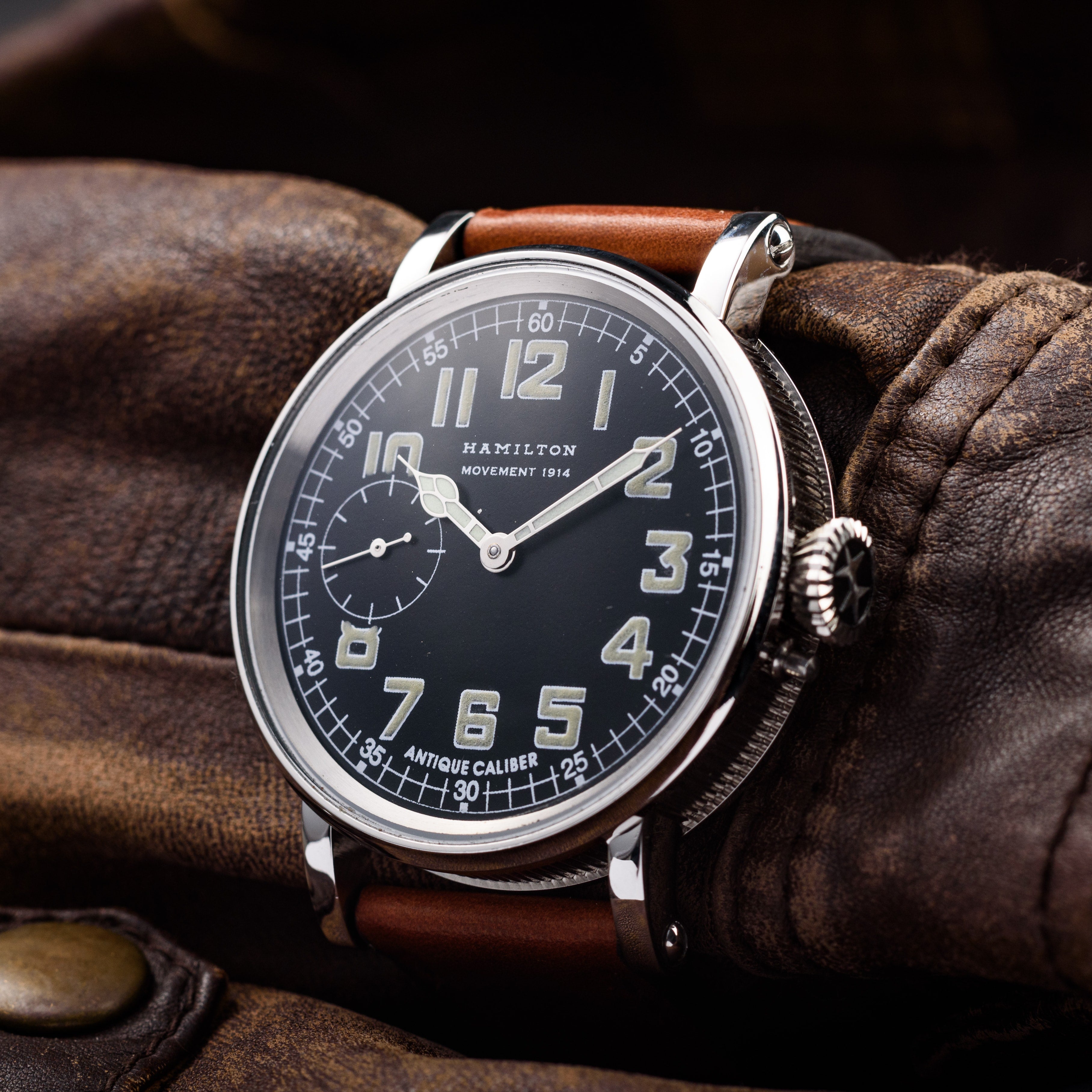 Mole. America Hamilton Watch. 1914. Movement 1918s