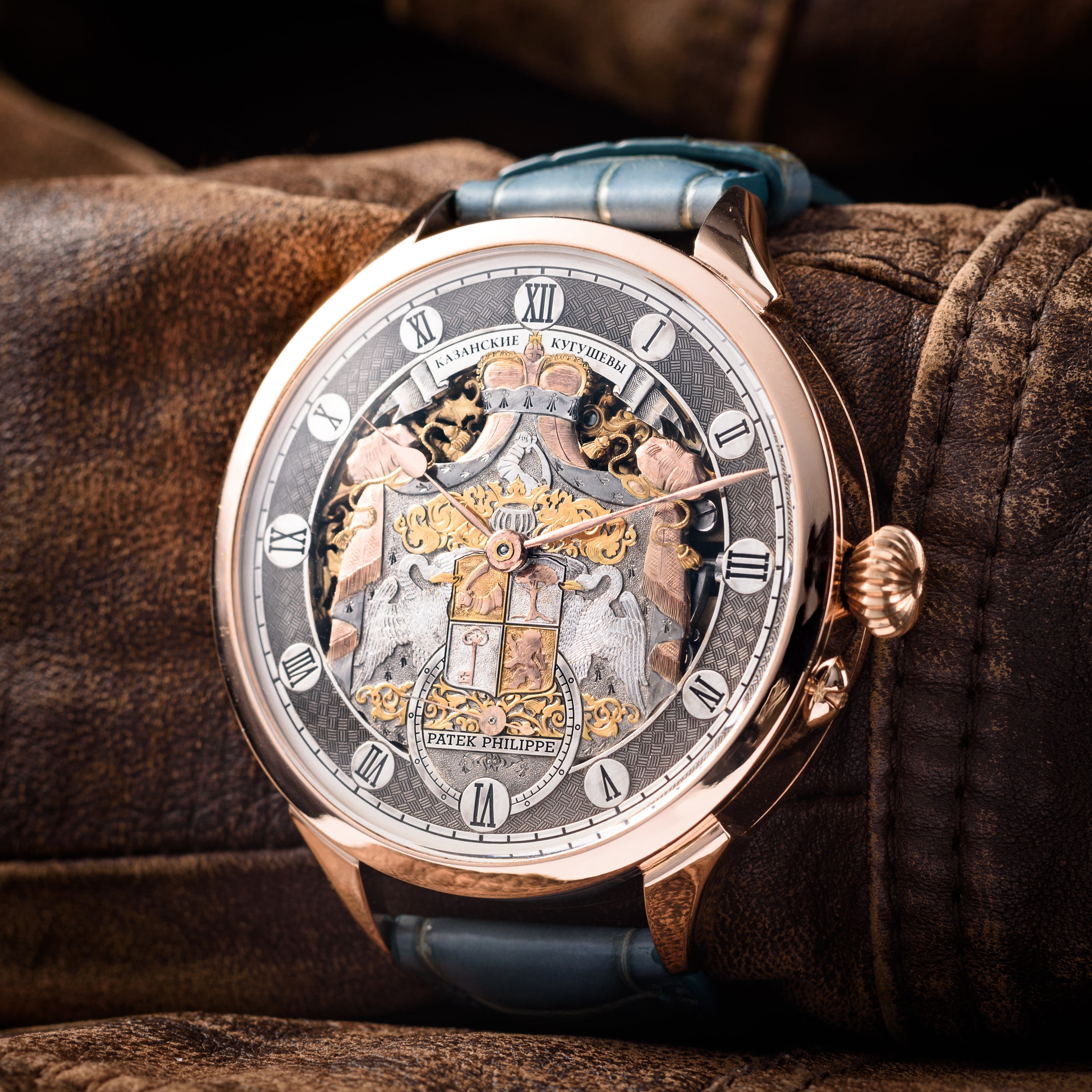 Patek Phillipe - Alive history, Swiss antique skeletonized wristwatch
