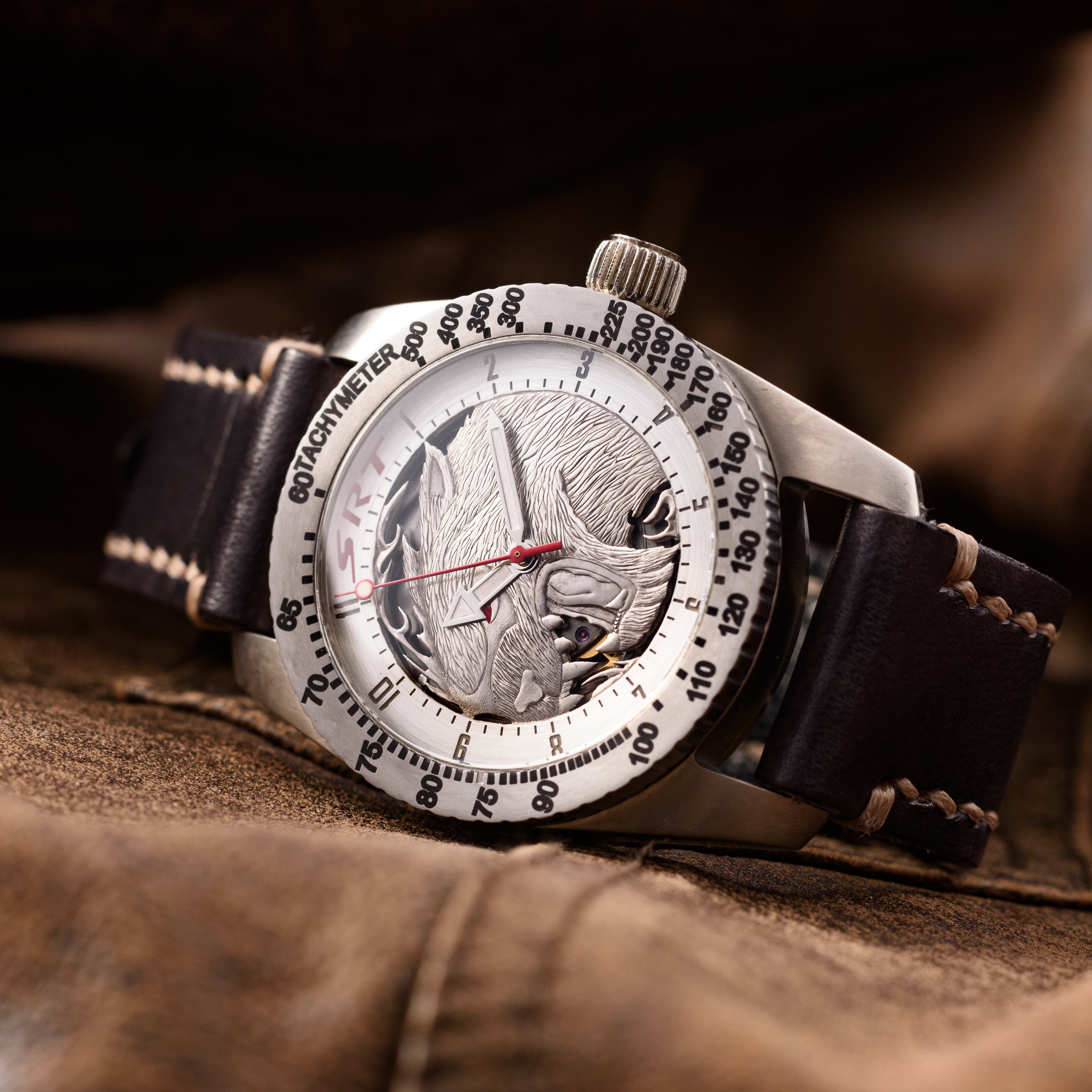 Mole ETA 2824 automatic wristwatch, swiss movement, titanium case