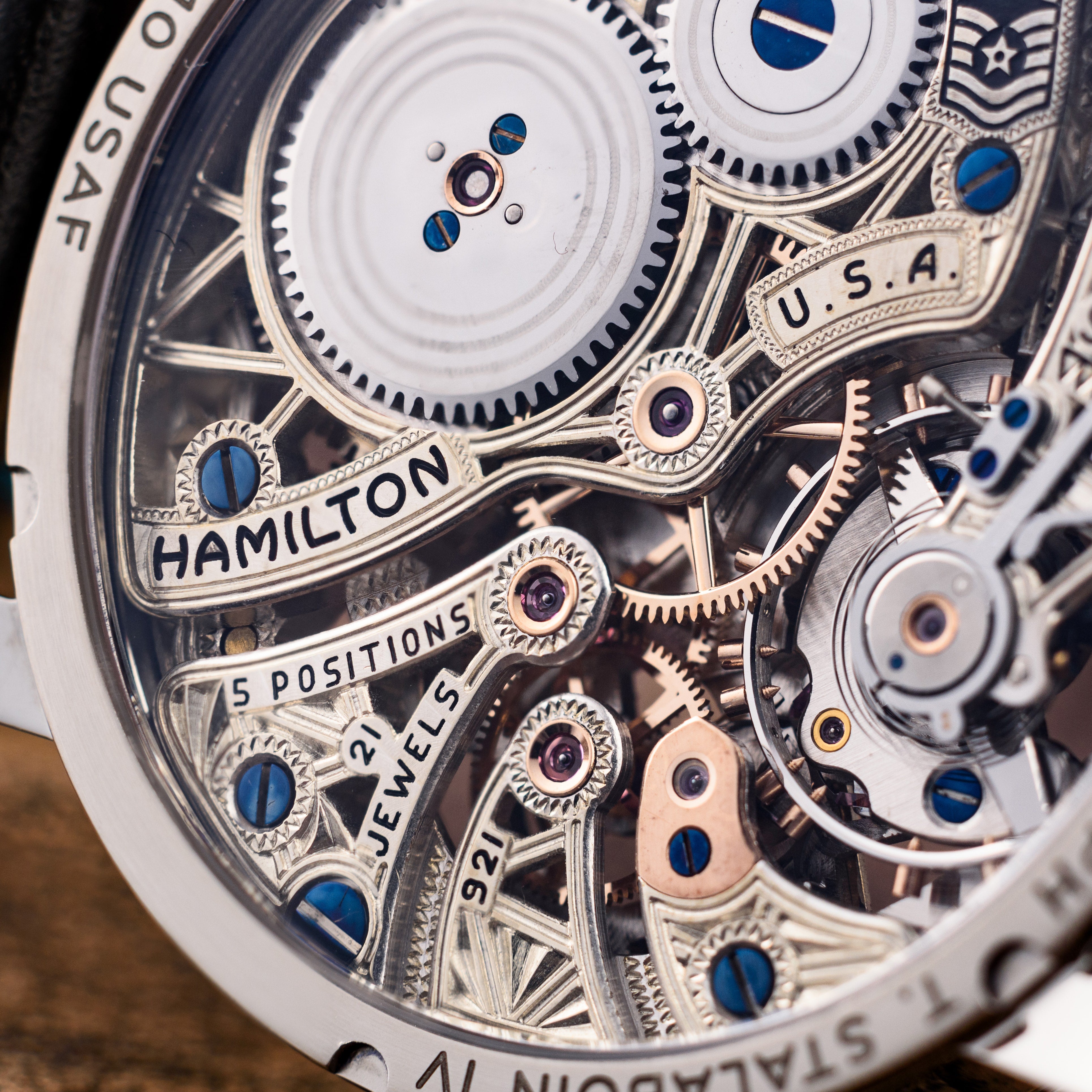 Mole. USA Hamilton Watch. Avio. Movement 1920