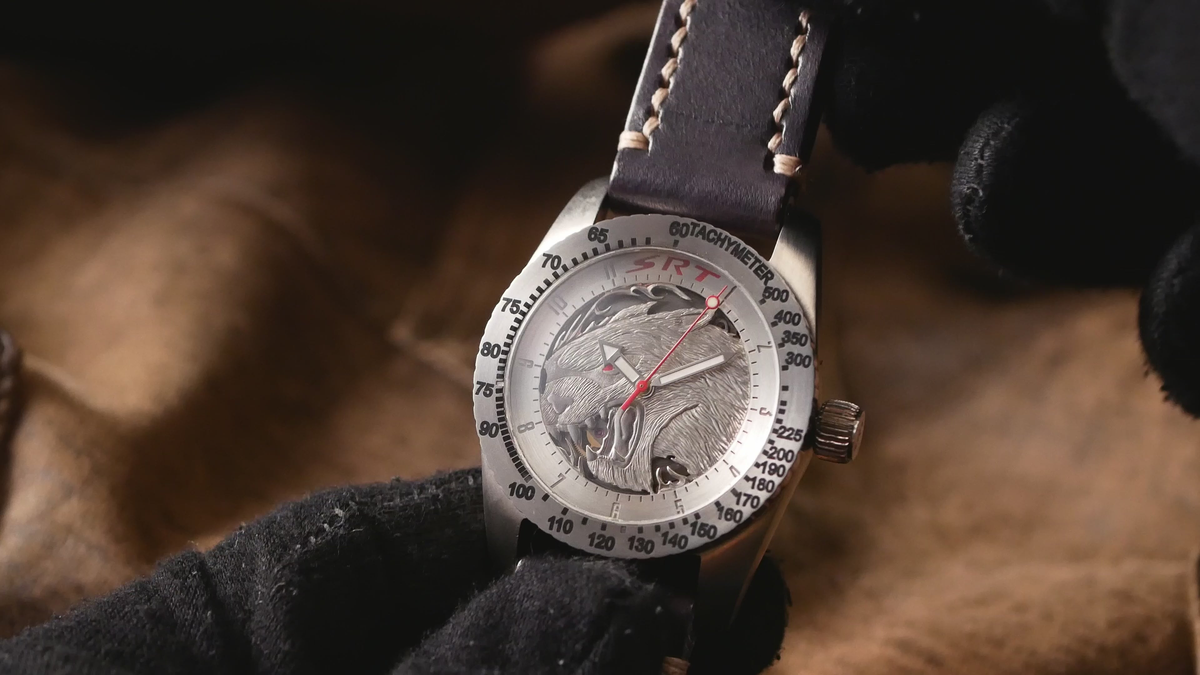 Mole ETA 2824 automatic wristwatch, swiss movement, titanium case