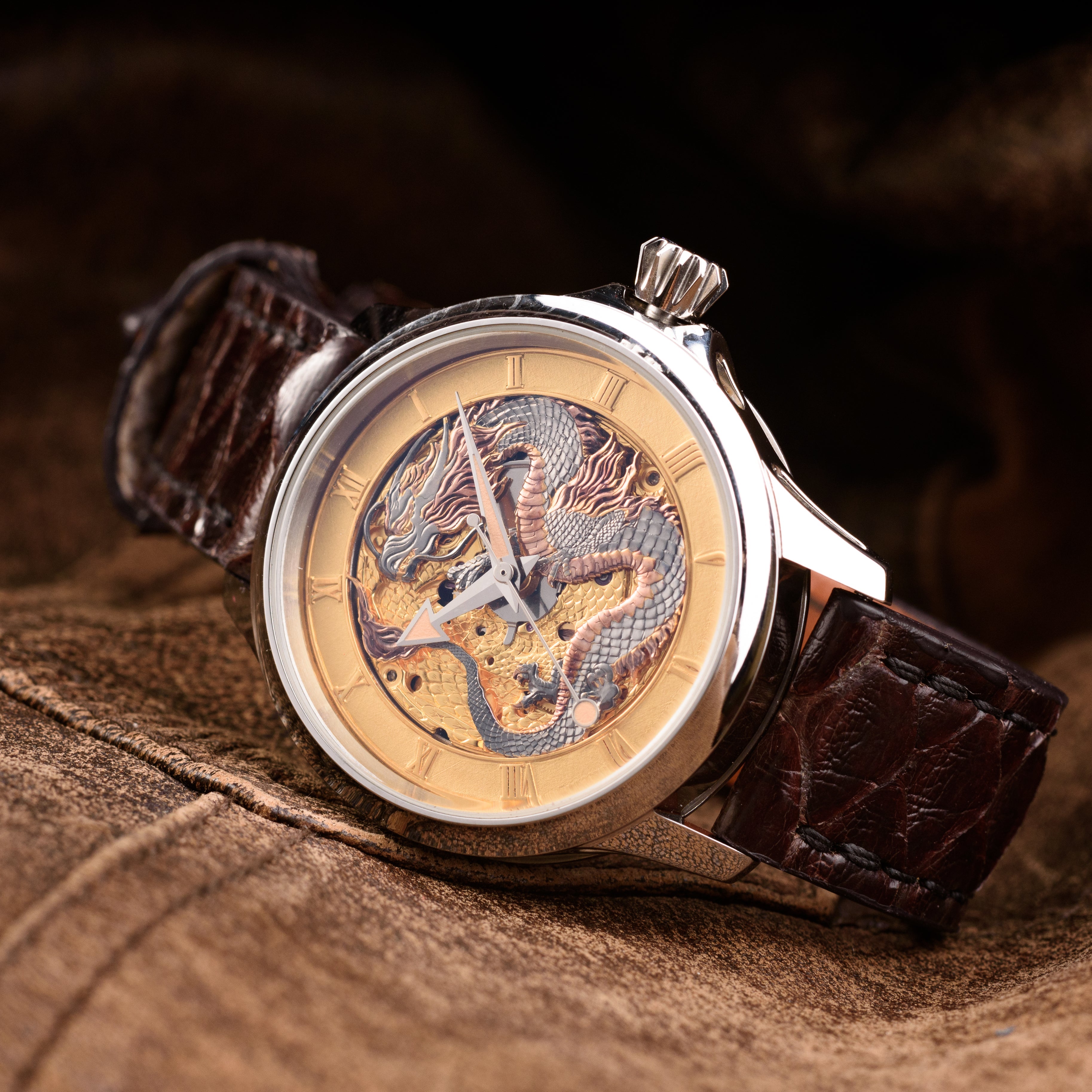 Mole custom watch, Model: Dragon V2, Movement: ETA 2824